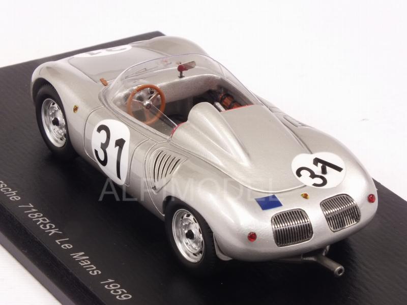 Porsche 718 RSK #31 Le Mans 1959 Bonnier - Von Trips - spark-model