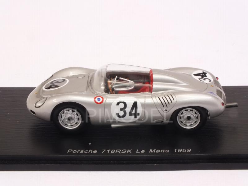 Porsche 718 RSK #34 Le Mans 1959  Barth - Seidel - spark-model