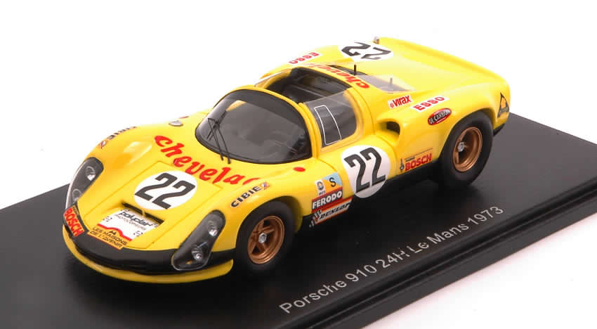 Porsche 910 #22 Le Mans 1973 Touroul - Rouget by spark-model