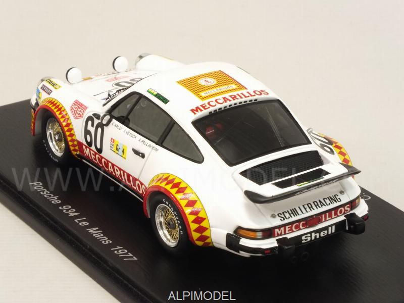 Porsche 934 #60 Le Mans 1977 Haldi - Vetsch - Pallavicini - spark-model