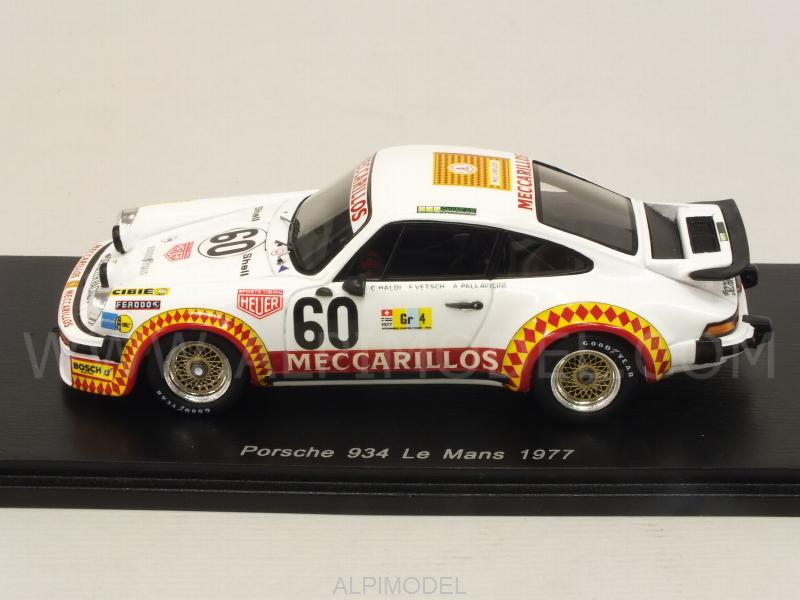 Porsche 934 #60 Le Mans 1977 Haldi - Vetsch - Pallavicini - spark-model