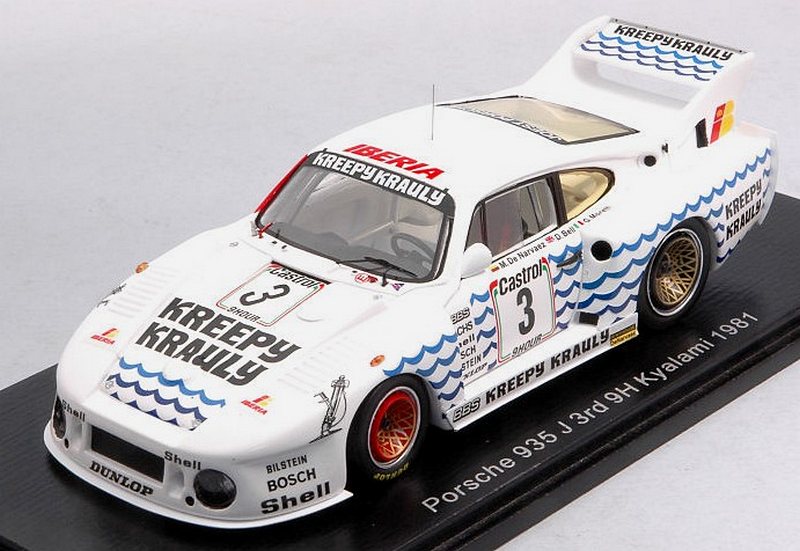 Porsche 935J #3 9h Kyalami 1981 Moretti- Bell - De Narvaez by spark-model