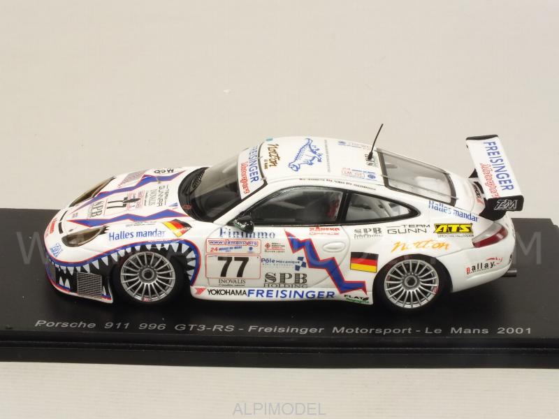 Porsche 911 GT3 RS #77 Le Mans 2001 Dumas - Jeannette - Haezebrouck - spark-model