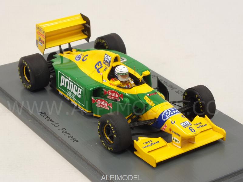 Benetton B193B #6 GP Monaco 1993 Riccardo Patrese - spark-model