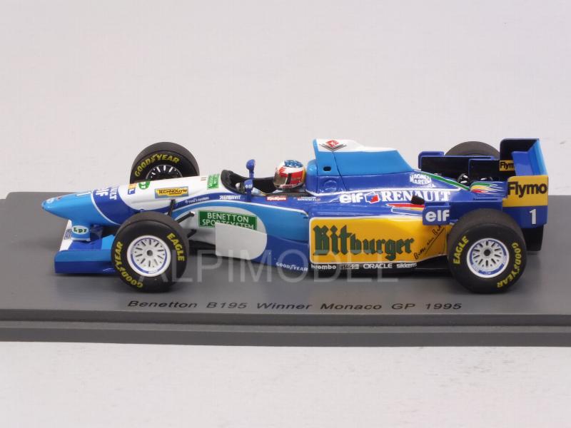 Benetton B195 #1 Winner GP Monaco 1995 World Champion Michael Schumacher - spark-model