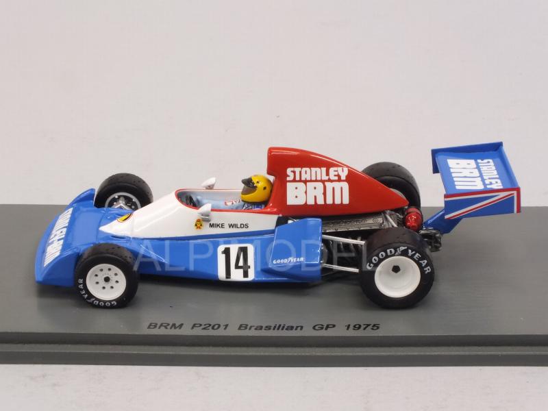 BRM P201 #14 GP Brasil 1975 Mike Wilds - spark-model