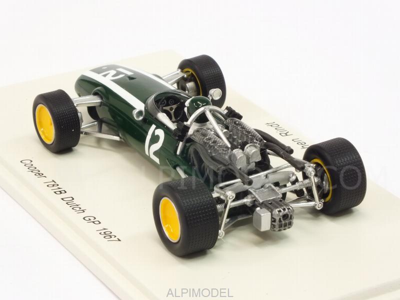 Cooper T81B #12 GP Netherlands 1967 Jochen Rindt - spark-model