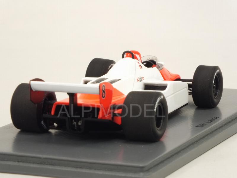 McLaren MP4/1C #8 GP Long Beach USA 1983 Niki Lauda (no tobacco decals) - spark-model