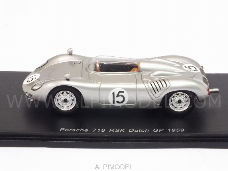 Porsche 718 RSK #15 GP Netherlands 1959 Godin De Beaufort - spark-model