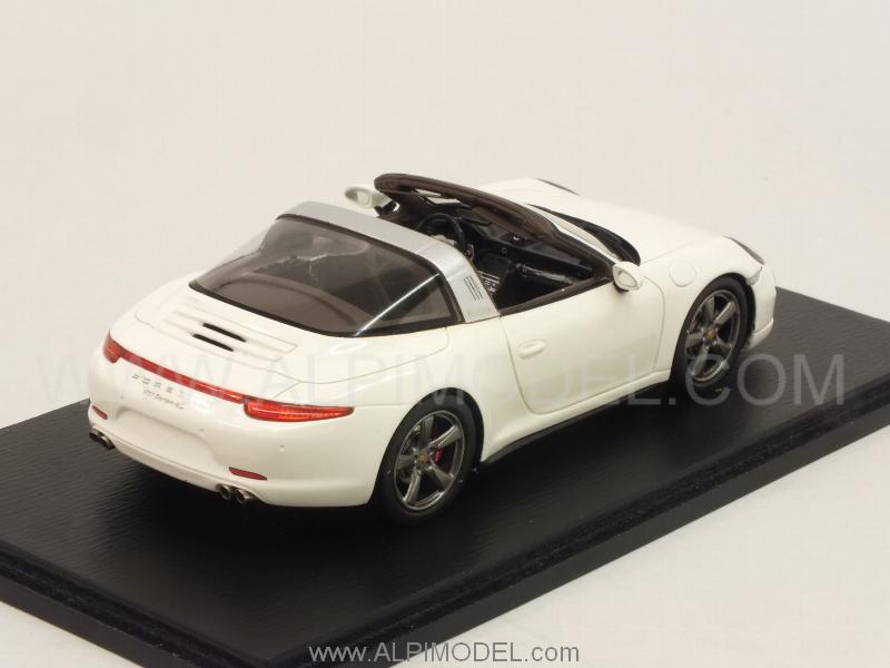 Porsche 991 Targa 2015 White - spark-model