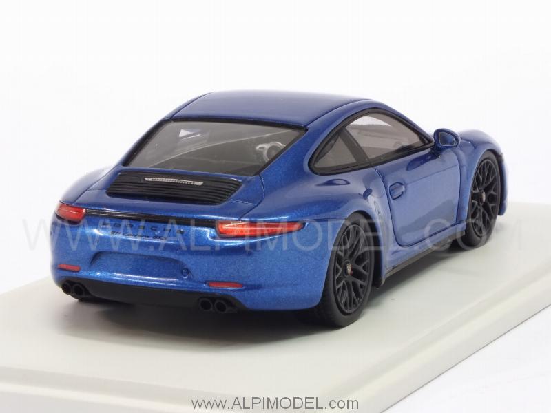 Porsche 911 GTS (991) 2015 (Metallic Blue) - spark-model