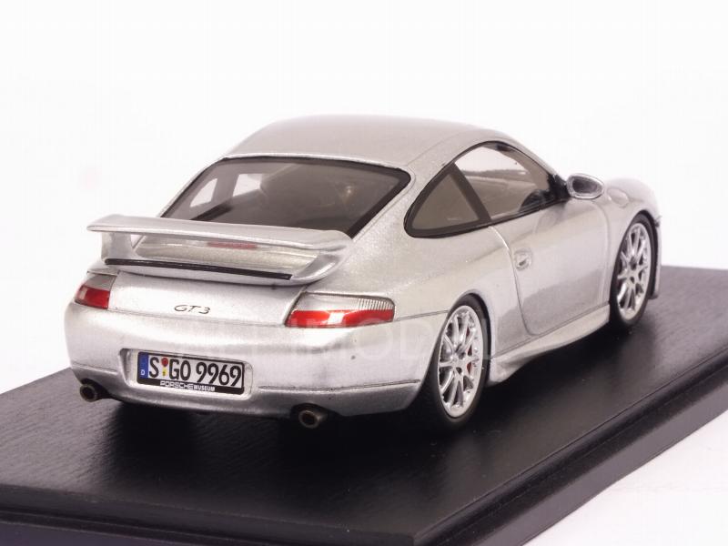 Porsche 911 GT3 (996) 1999 (Silver) - spark-model
