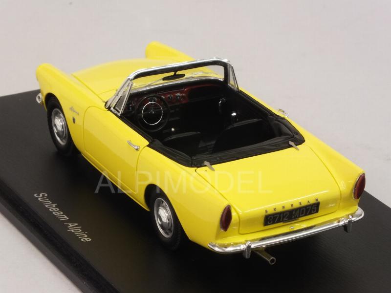 Sunbeam Alpine Convertible 1964 (Yellow) - spark-model