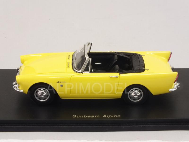 Sunbeam Alpine Convertible 1964 (Yellow) - spark-model