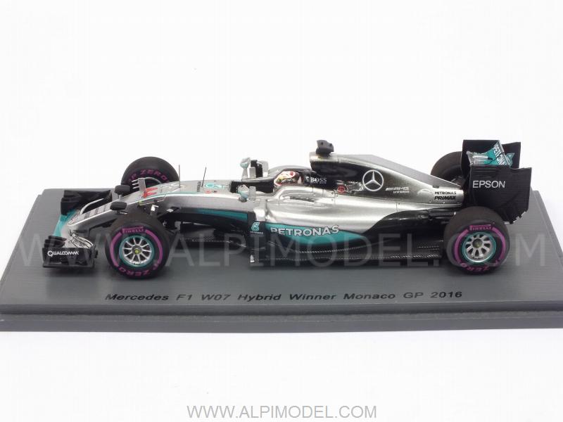 Mercedes W07 AMG Hybrid #44 Winner GP Monaco 2016 Lewis Hamilton - spark-model