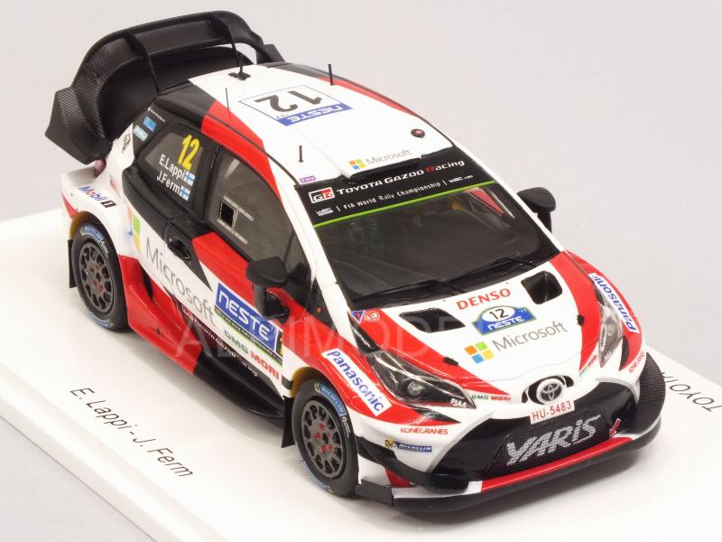 Toyota Yaris WRC #12 Winner Rally Finland 2017 Lappi - Ferm - spark-model