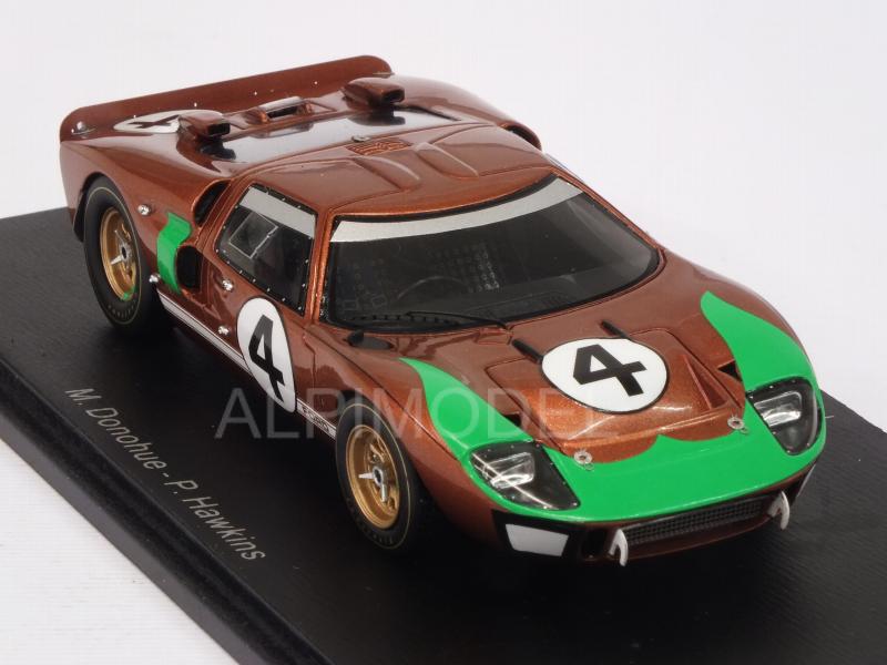 SPARK-MODEL S5181 Ford Mk2 #4 Le Mans 1966 Donohue - Hawkins 1/43