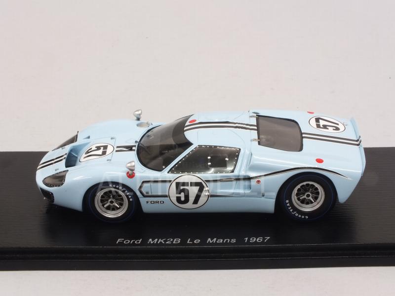 Ford MkIIb #57 Le Mans 1967 Hawkins - Bucknum - spark-model