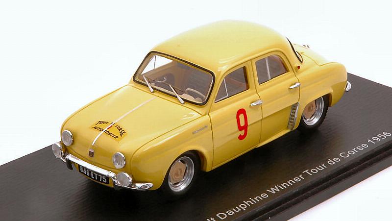 Renault Dauphine #9 Winner Tour De Corse 1956 Thirion - Ferrier by spark-model