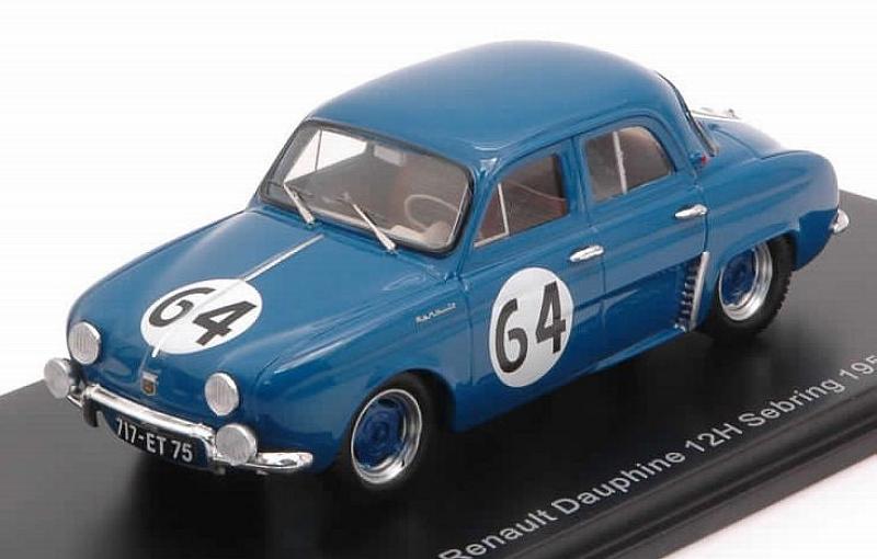 Renault Dauphine #64 Sebring 1957 Michy - Foulgoc by spark-model