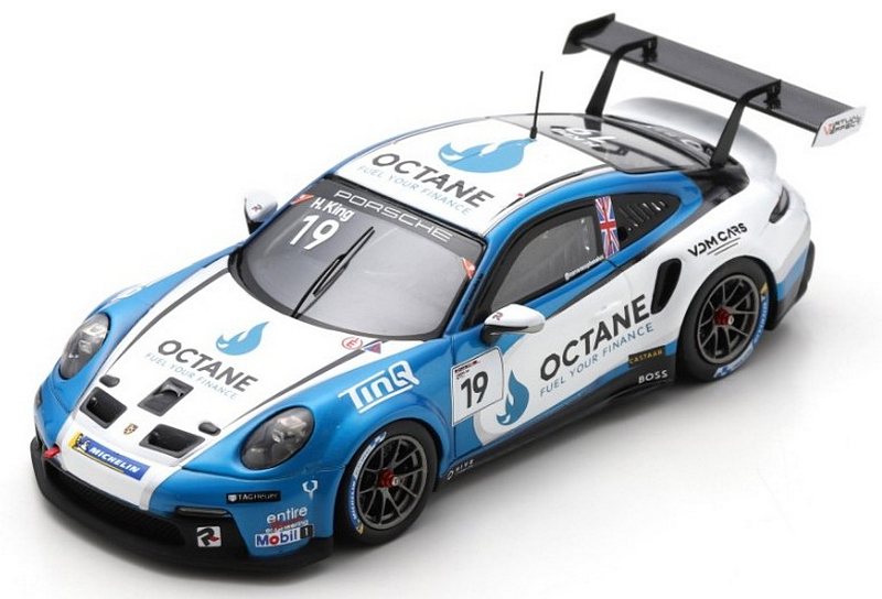 Porsche 911 GT3 #19 Carrera Cup Benelux Champion 2022 Harry King by spark-model