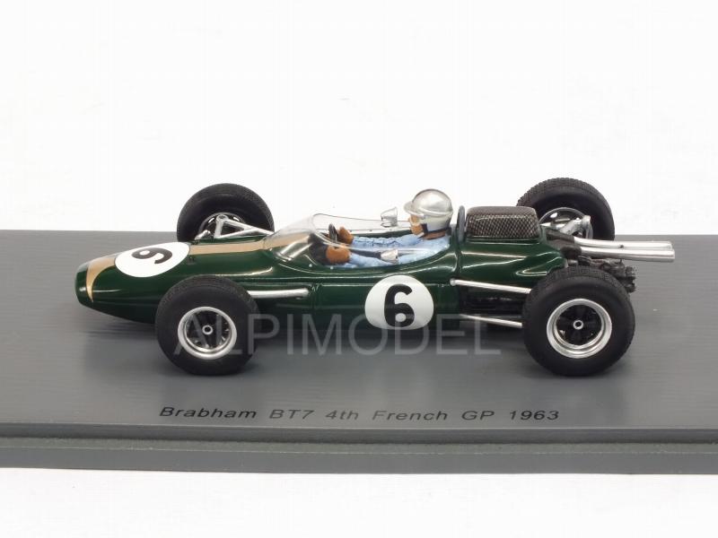 Brabham BT7 #6 GP France 1963 Jack Brabham - spark-model