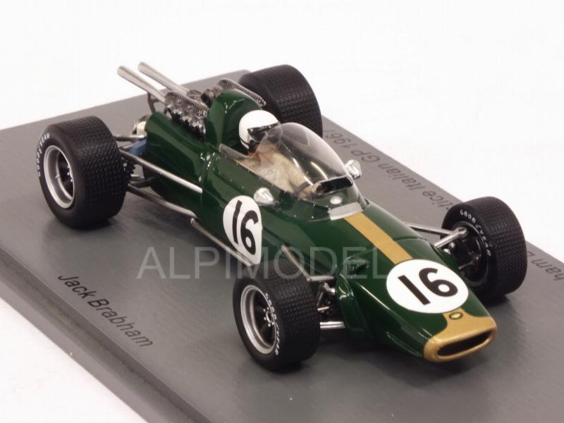 Brabham BT24 #16 Practice GP Italy 1967 Jack Brabham - spark-model