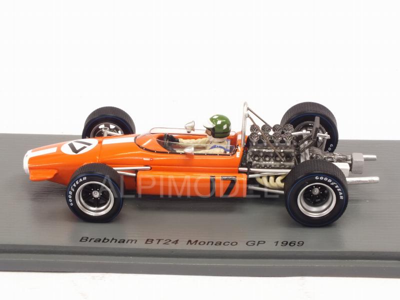 Brabham BT24 #17 GP Monaco 1969 Silvio Moser - spark-model