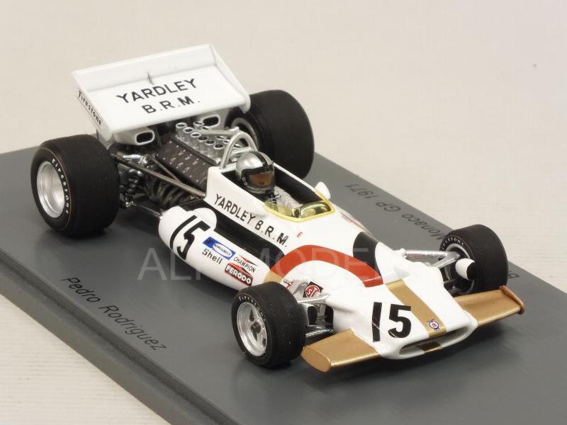 BRM P160 #15 GP Monaco 1971 Pedro Rodriguez - spark-model