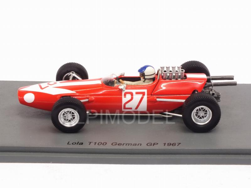 Lola T100 #27 GP Germany 1967 David Hobbs - spark-model