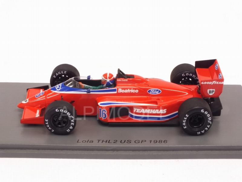 Lola THL2 #16 GP USA 1986 Eddie Cheever - spark-model