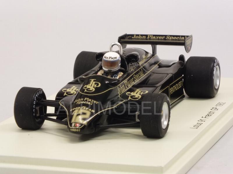 Lotus 91 #12 GP France 1982 G.Lees by spark-model