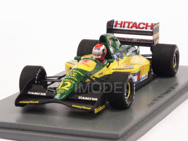 Lotus 107 #12 GP France 1992 Johnny Herbert by spark-model