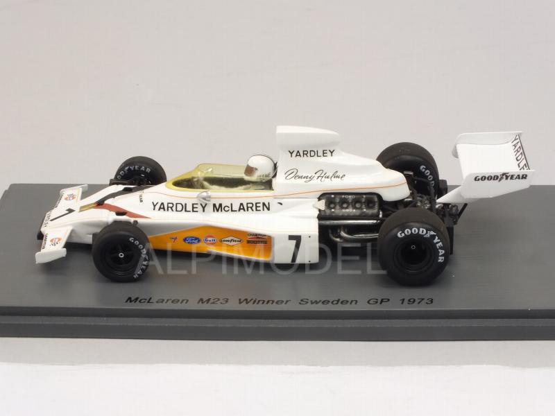 McLaren M23 Yardley #7 Winner GP Sweden 1973 Denny Hulme - spark-model