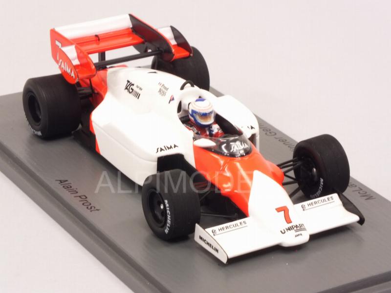 MCLAREN MP4-2 N°7 Vainqueur GP Allemagne 1984 Alain Prost 1/43 Spark S5396 