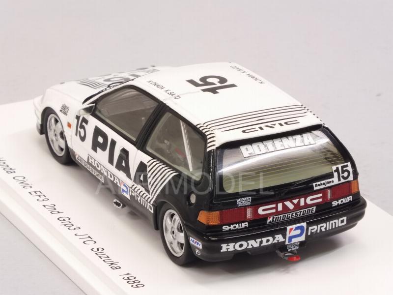 Honda Civic EF3 PIAA Grp3 JTC Suzuka 1989 Okada - Sato - spark-model