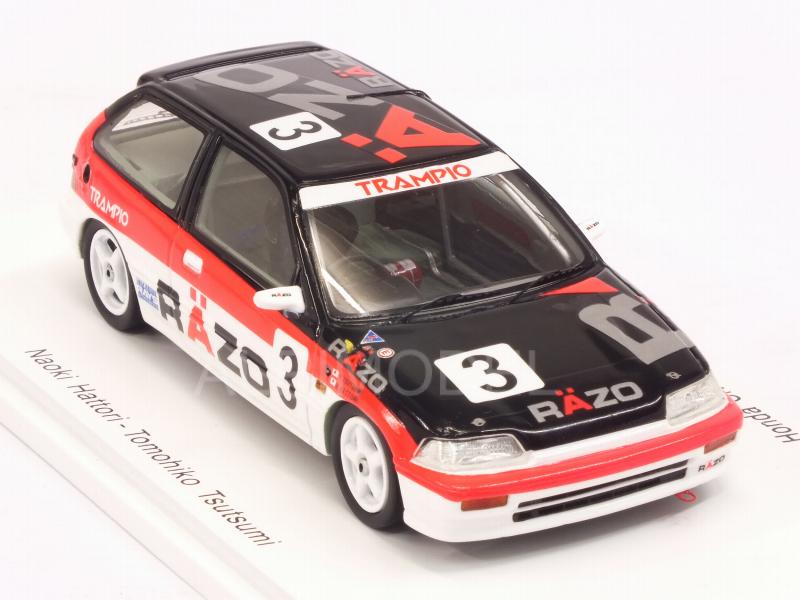 Honda Civic EF3 #3 Suzuka Grp.3 1989 Hattori - Tsutsumi - spark-model