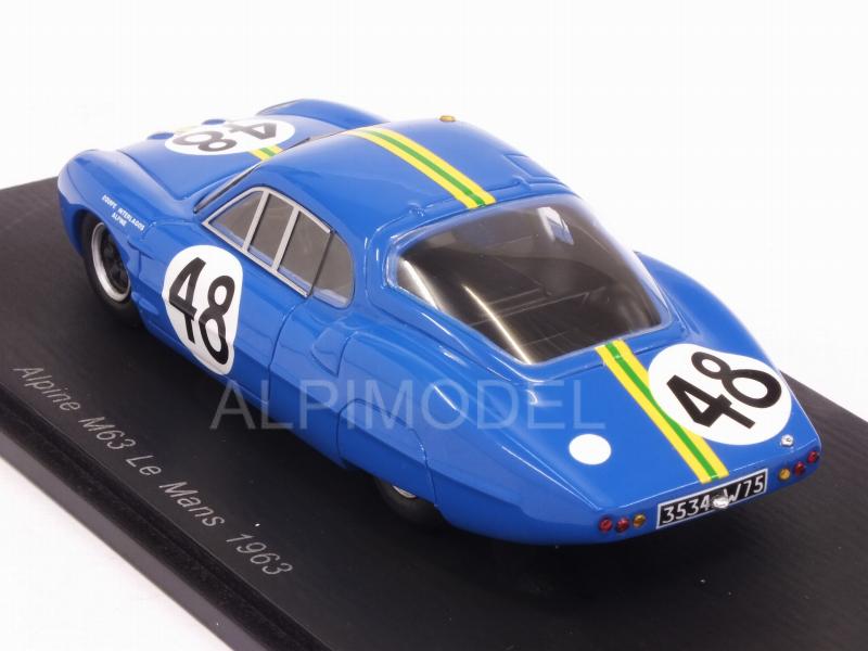 Alpine M63 #48 Le Mans 1963 Rosinski - Heins - spark-model