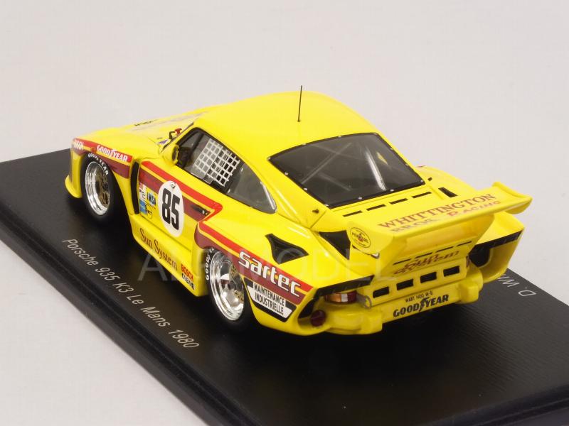 Porsche 935 K3 #85 Le Mans 1980 Whittington - Whittington - Haywood - spark-model