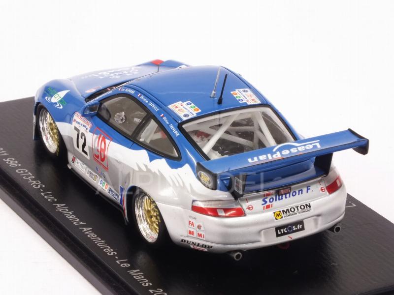 Porsche 911 GT3 RS #72 Le Mans 2002 Alphand - Lavielle - Thevenin - spark-model