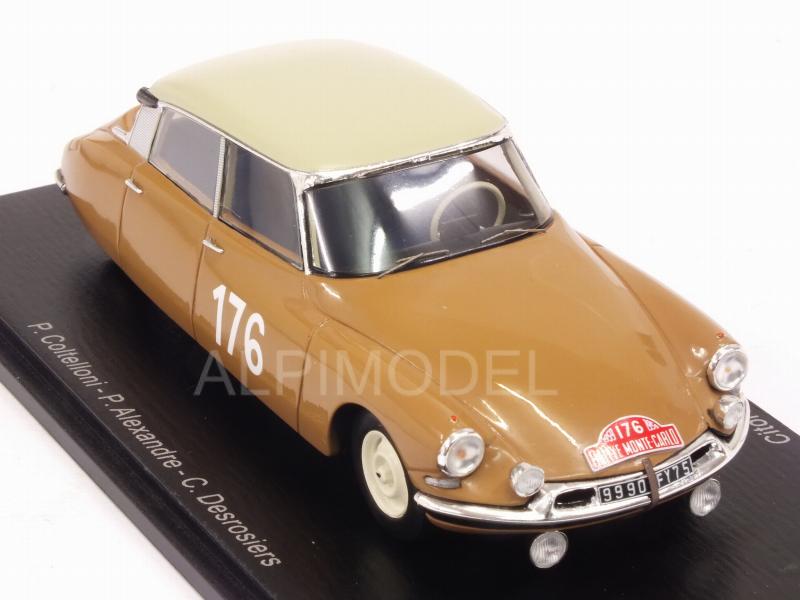 Citroen ID19 #176 Winner Rally Monte Carlo 1959 Coltelloni - Alexandre - Desrosiers - spark-model