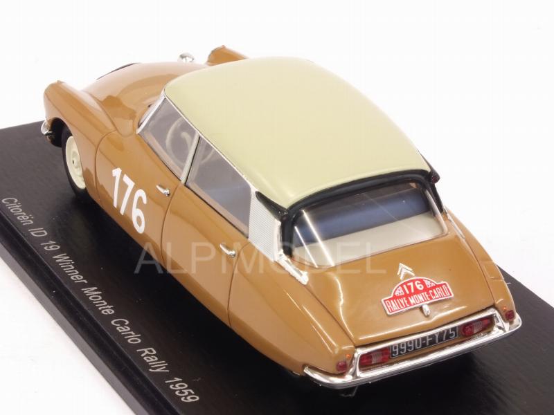 Citroen ID19 #176 Winner Rally Monte Carlo 1959 Coltelloni - Alexandre - Desrosiers - spark-model