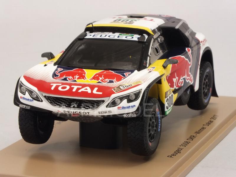 Peugeot 3008 DKR #300 Winner Rally Dakar 2017 Peterhansel - Cottret by spark-model