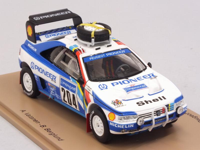 Peugeot 405 T16 #204 Rally Paris-Dakar 1988 Vatanen - Berglund - spark-model