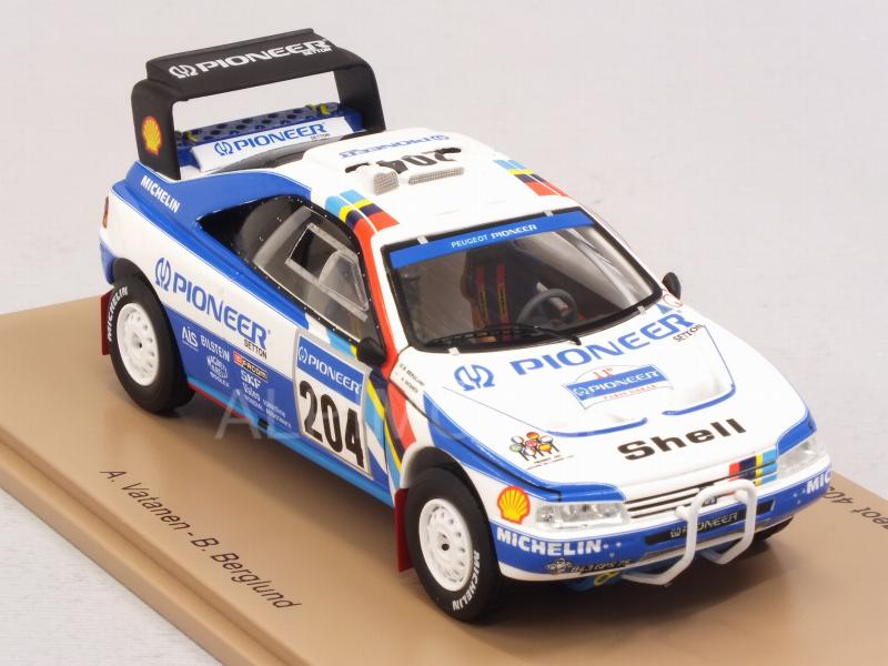 Peugeot 405 T16 #204 Winner Paris Dakar 1989 Vatanen - Berglund - spark-model
