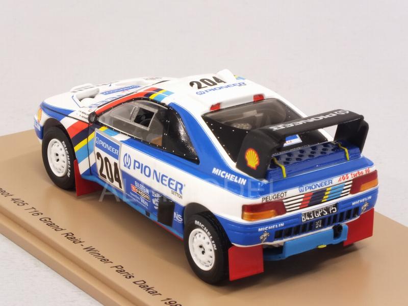 Peugeot 405 T16 #204 Winner Paris Dakar 1989 Vatanen - Berglund - spark-model