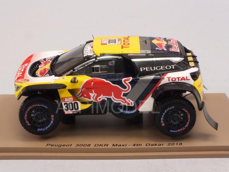 Peugeot 3008 DKR Maxi #300 Rally Dakar 2018 Peterhansel - Cottret - spark-model