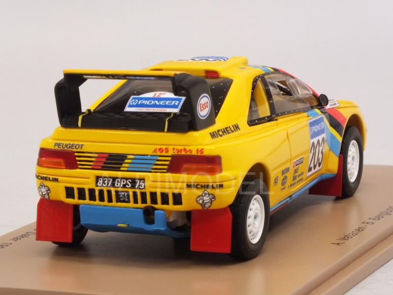 Peugeot 405 T16 #203 Winner Paris Dakar 1990 Vatanen - Berglund - spark-model