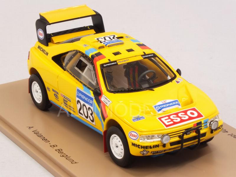 Peugeot 405 T16 #203 Winner Paris Dakar 1990 Vatanen - Berglund - spark-model