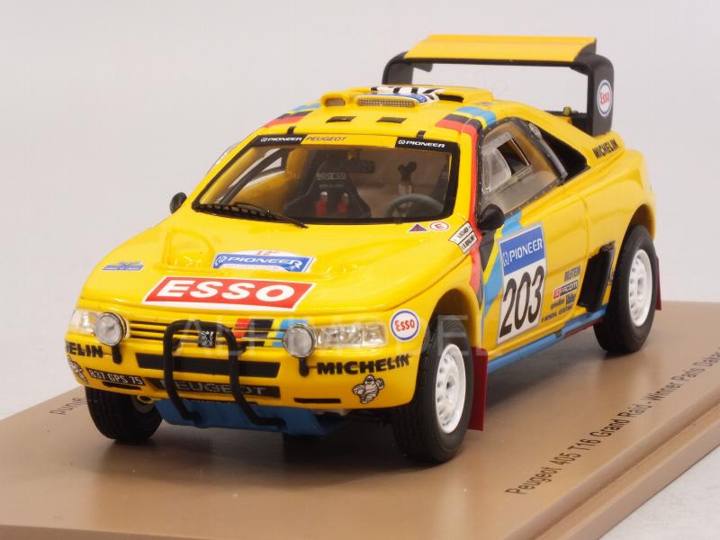 Peugeot 405 T16 #203 Winner Paris Dakar 1990 Vatanen - Berglund by spark-model